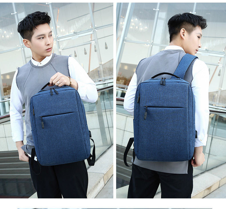 Customized Logo Mi Notebook Computer Backpack Casual Backpack Men's Oxford Cloth Business Casual Student Schoolbag Customized Logo Mi Notebook Computer Backpack Casual Backpack Men's Oxford Cloth Business Casual Student Schoolbag