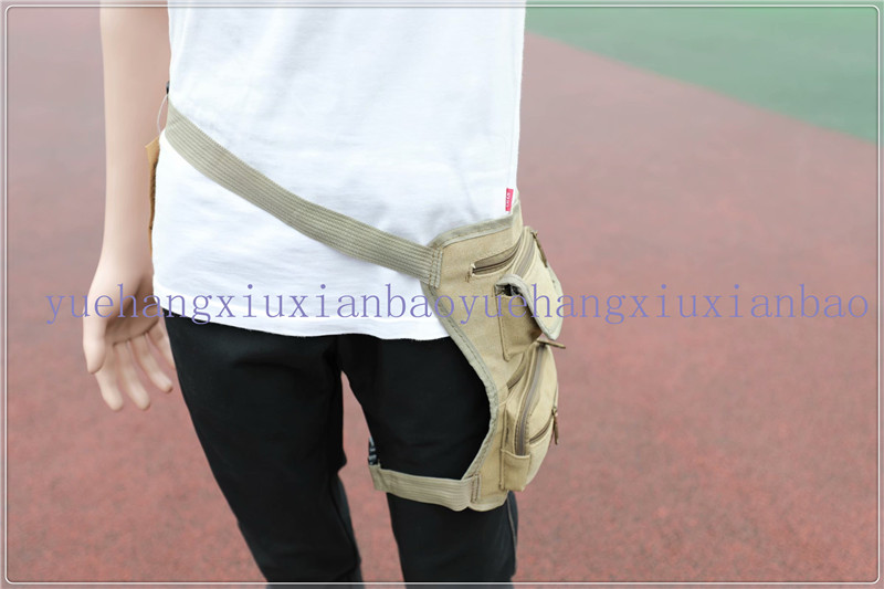 Leg Bag Quality Men's Bag Logo Customized Spot Outdoor Bag Hiking Backpack Crossbody Bag Digital Waist Bag Sports Bag