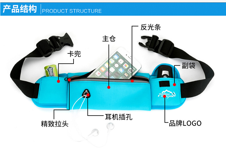 Cross-Border Waist Bag Sports Bag Waist Pack Marathon Close-Fitting Breathable Cross-Country Package Mobile Phone Waist Bag 6619 Cross-Border Waist Bag Sports Bag Waist Pack Marathon Close-Fitting Breathable Cross-Country Package Mobile Phone Waist Bag 6619