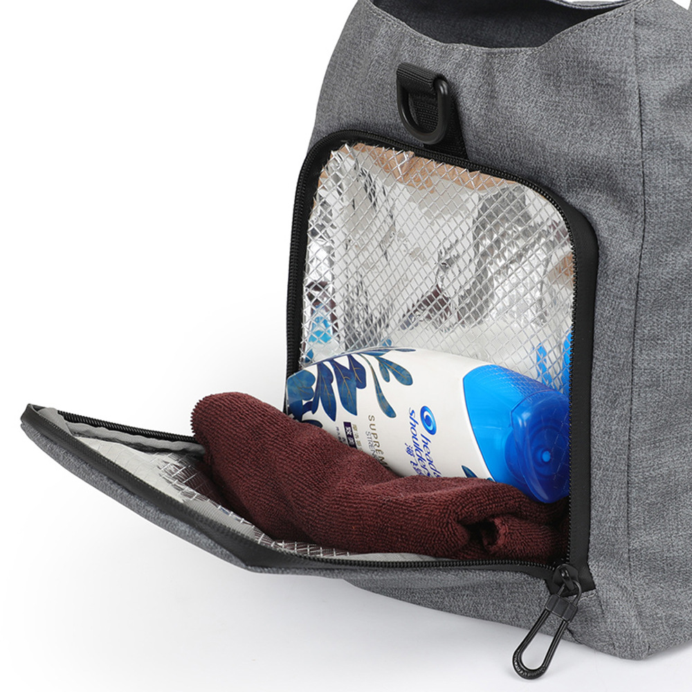 Gym Bag Large Capacity Dry Wet Separation Sports Bag Outdoor Single-Shoulder Bag Portable Messenger Bag Luggage Travel Bag 8084