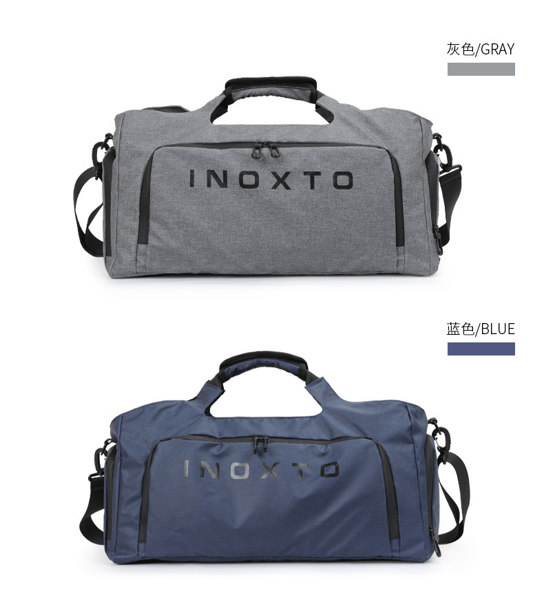 Gym Bag Large Capacity Dry Wet Separation Sports Bag Outdoor Single-Shoulder Bag Portable Messenger Bag Luggage Travel Bag 8084