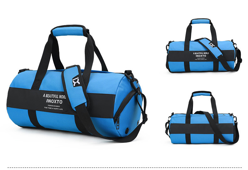 Dry Wet Separation Gym Bag Handbag 25L Men's and Women's Travel Sports Bag Crossbody round Bag 8073 Dry Wet Separation Gym Bag Handbag 25L Men's and Women's Travel Sports Bag Crossbody round Bag 8073