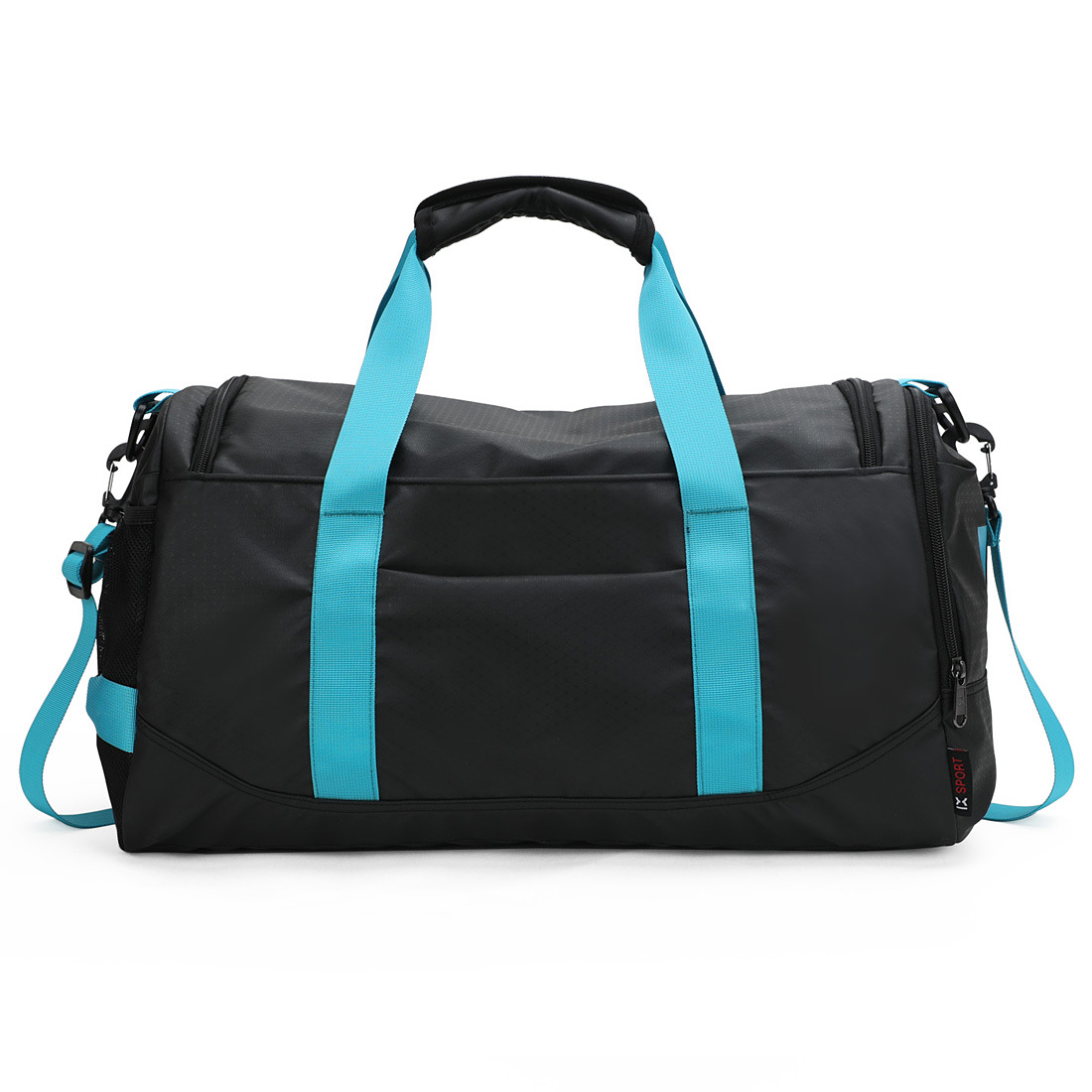 Cross-Border Wet and Dry Isolation round Bag Men&#039;s and Women&#039;s Fitness Bag Messenger Bag Shoulder Bag Portable Travel Bag Sports Bag 8078