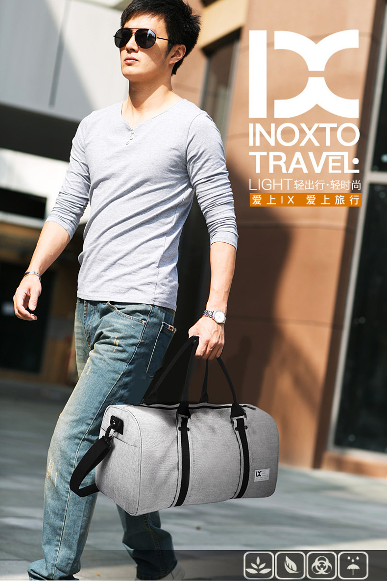 Cross-Border Cylinder Travel Shoulder Bag Crossbody Bag with Shoe Compartments Gym Bag Portable Travel Bag Yoga Sports Bag 8058 Cross-Border Cylinder Travel Shoulder Bag Crossbody Bag with Shoe Compartments Gym Bag Portable Travel Bag Yoga Sports Bag 8058