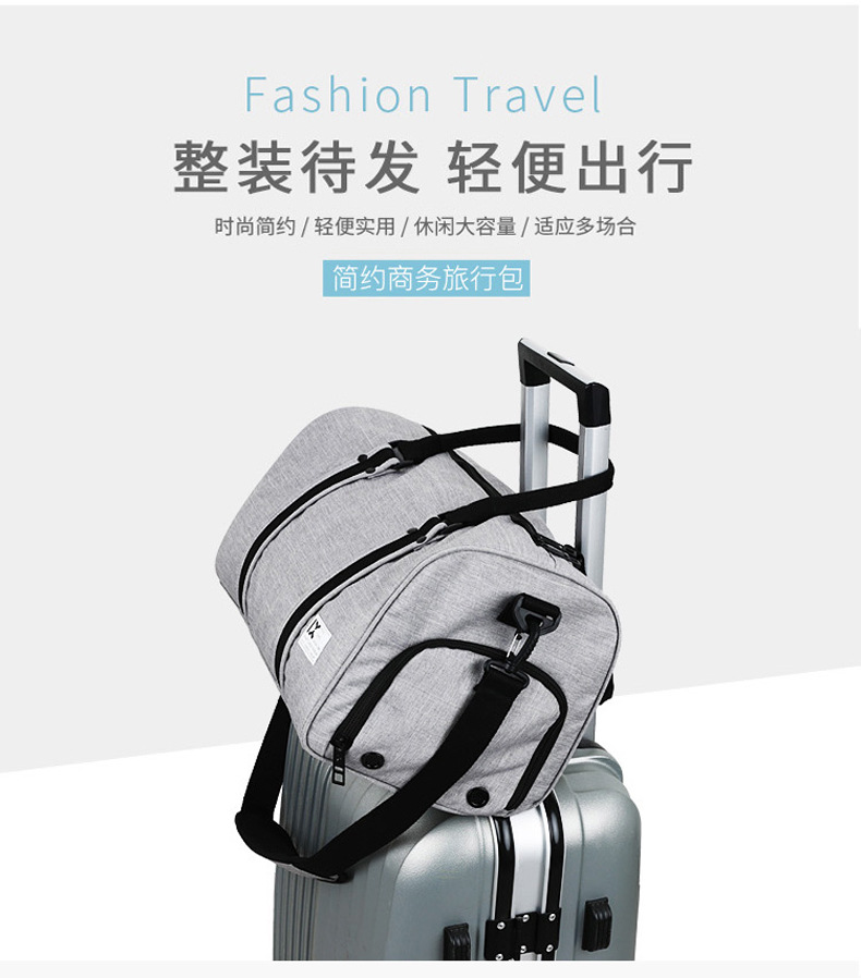 Cross-Border Cylinder Travel Shoulder Bag Crossbody Bag with Shoe Compartments Gym Bag Portable Travel Bag Yoga Sports Bag 8058 Cross-Border Cylinder Travel Shoulder Bag Crossbody Bag with Shoe Compartments Gym Bag Portable Travel Bag Yoga Sports Bag 8058