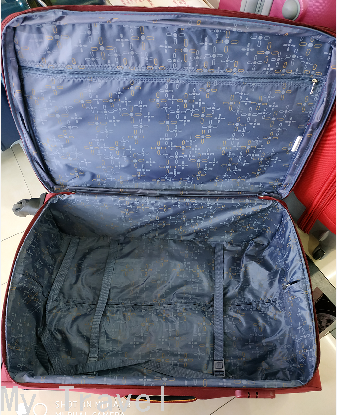 Luggage Password Suitcase Luggage Fabric Zipper Suitcase Three-Piece Trolley Case