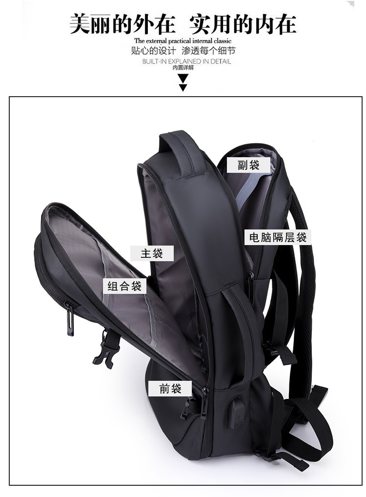 Luggage and Suitcase Computer Bag Schoolbag Sports Leisure Bag Quality Men's Bag Large Capacity Backpack Luggage and Suitcase Computer Bag Schoolbag Sports Leisure Bag Quality Men's Bag Large Capacity Backpack