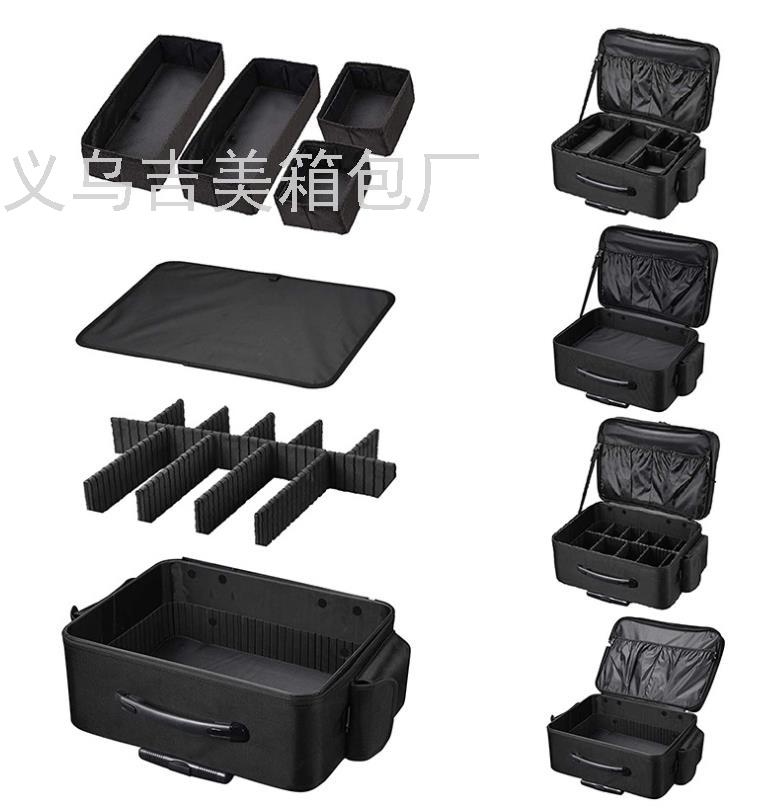 Trade Cosmetic Case Cosmetic Bag Universal Wheel Trolley Case Large Capacity Suitcase Beauty Hairdressing Toolbox Can Be Trade Cosmetic Case Cosmetic Bag Universal Wheel Trolley Case Large Capacity Suitcase Beauty Hairdressing Toolbox Can Be