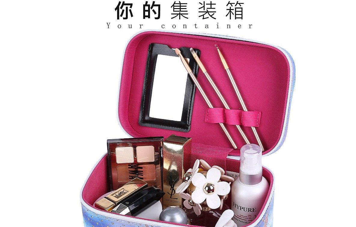 Suitcase Korean Version of Travel Portable Toiletry Bag Personality Skincare New fashion makeup bag suitcase Suitcase Korean Version of Travel Portable Toiletry Bag Personality Skincare New fashion makeup bag suitcase