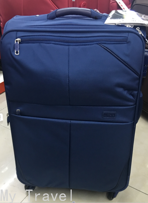 Luggage Password Suitcase Luggage Fabric Zipper Suitcase Three-Piece Trolley Case
