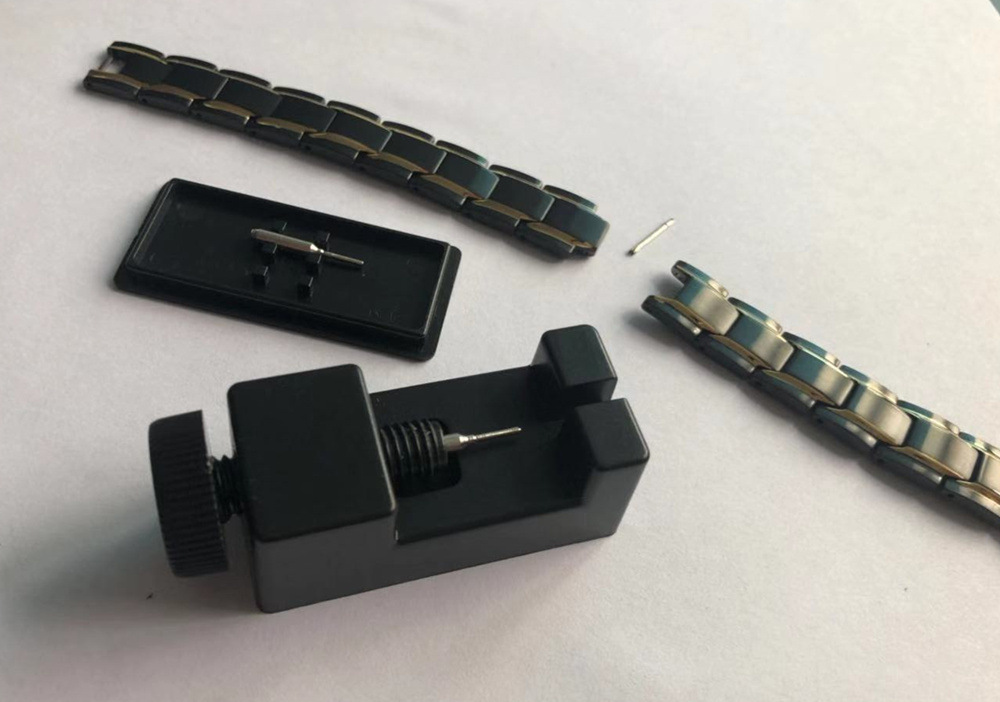 Pure Titanium Alloy Bracelet Wholesale Factory European and American 591 Elements Four-in-One Negative Ion Magnetic Germanium Stone Bracelet Men