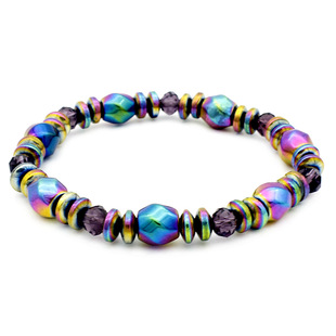 2020 Cross-Border Seven-Pulse Wheel Alloy Ornament Volcanic Rock Aromatherapy Beaded Bracelet Stone Yoga Bracelet 2020 Cross-Border Seven-Pulse Wheel Alloy Ornament Volcanic Rock Aromatherapy Beaded Bracelet Stone Yoga Bracelet