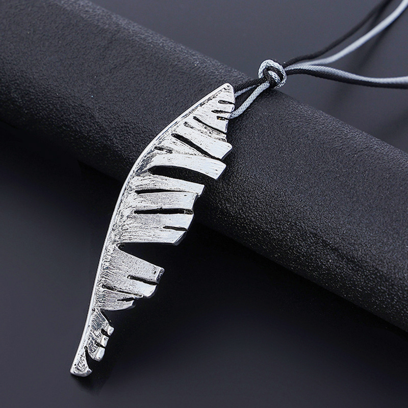 2021 Autumn and Winter New Necklace European and American Retro Natural Stone High-Grade Tassel Sweater Chain Ladies Alloy Long Necklace