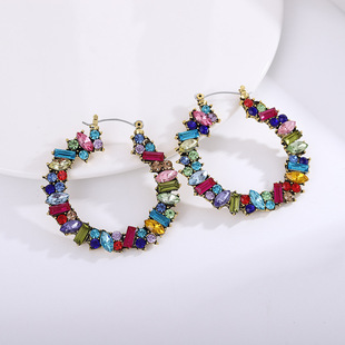 Foreign Trade Retro Moon Alloy Sweater Chain European and American Style Jewelry Natural Stone Crystal Necklace for Women Amazon Ornament Foreign Trade Retro Moon Alloy Sweater Chain European and American Style Jewelry Natural Stone Crystal Necklace for Women Amazon Ornament