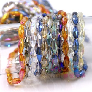 DIY Vintage Alloy Decoration Accessories Pendant 17 * 25mm Water Drop Time Stone Base Support + Glass Patch Wholesale
