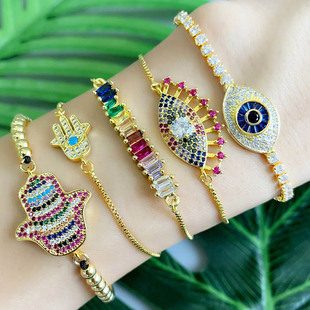 European and American Personalized Bohemian Candy Color Necklace Clavicle Chain Short Ins Color Choker Pure Necklace Female Nkw01