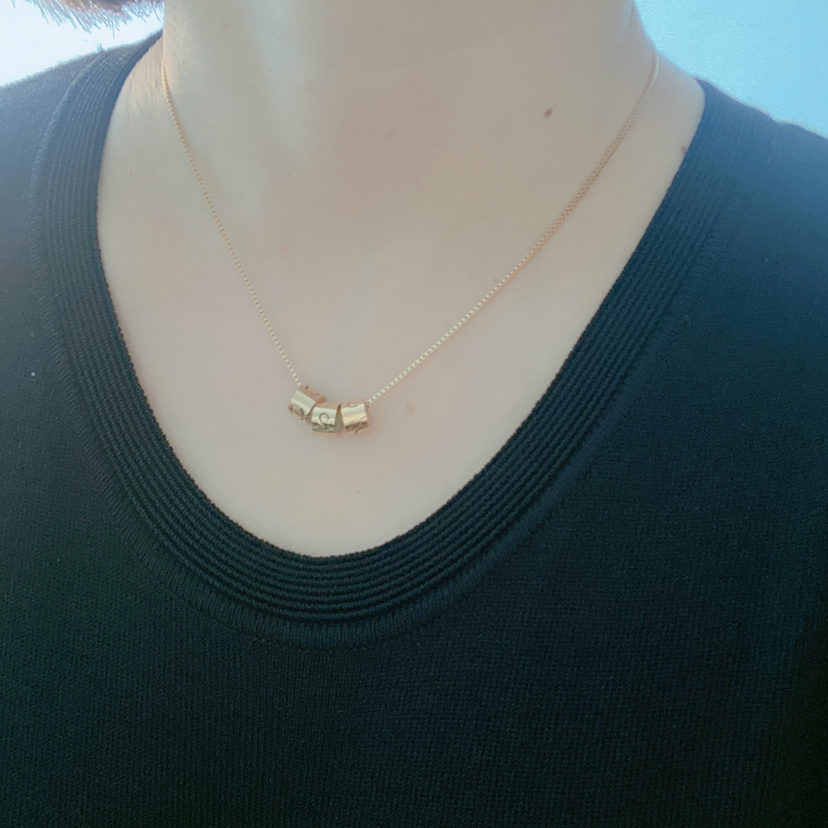 Titanium Steel Necklace 520 Confession Choker Retro Sense of Quality Pendant Ins Trendy Women