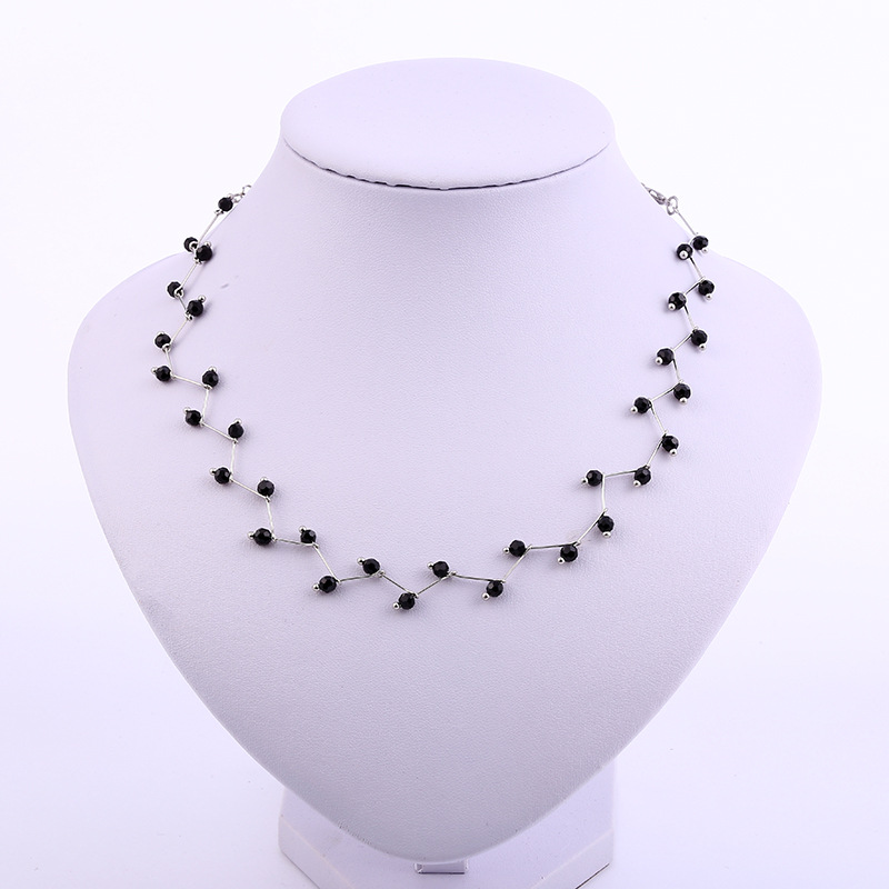 Foreign trade exaggerated wave pearl necklace Korean version simple clavicle choker necklaces jewelry alloy collar manufacturers wholesale Foreign trade exaggerated wave pearl necklace Korean version simple clavicle choker necklaces jewelry alloy collar manufacturers wholesale
