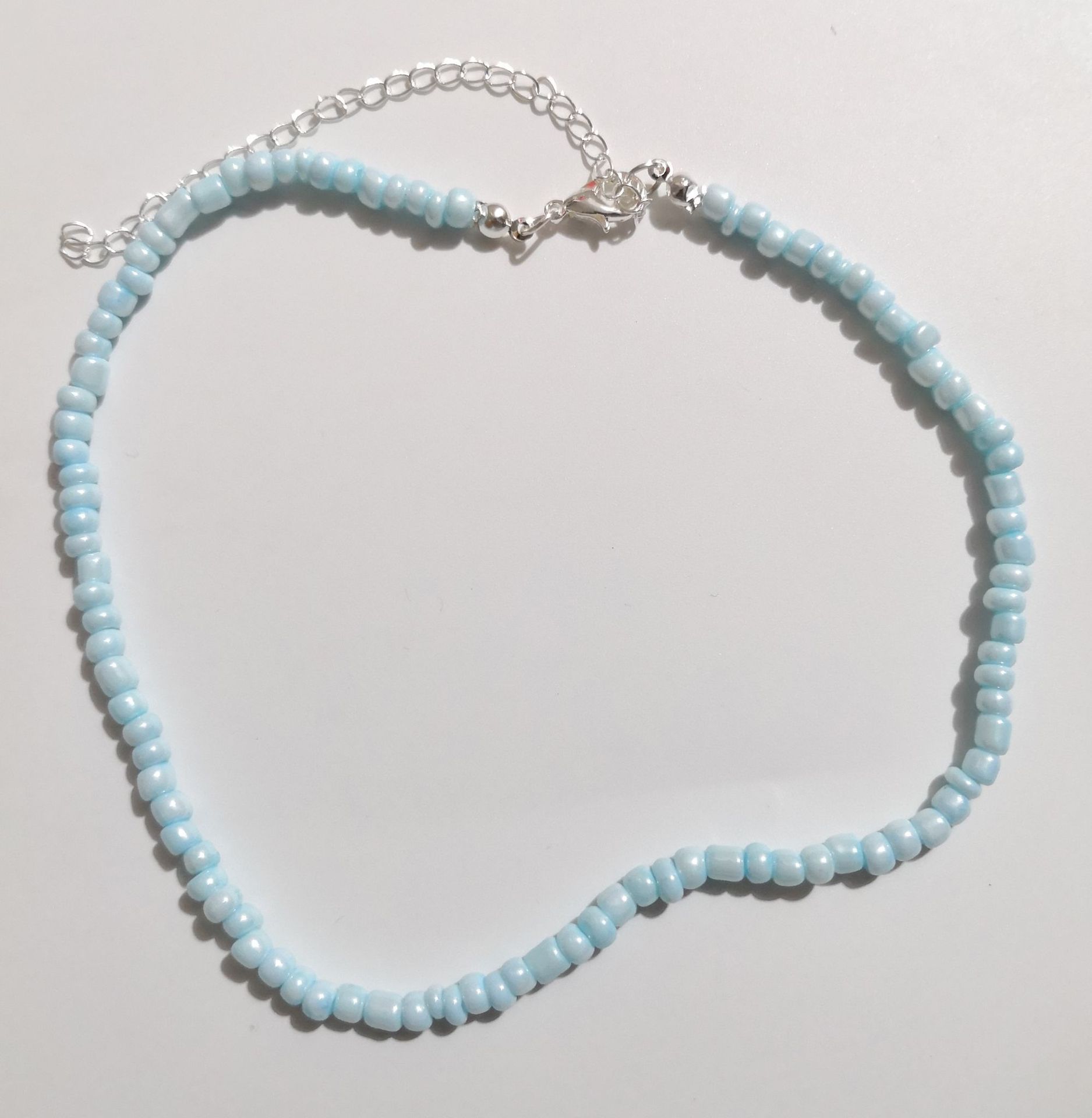 European and American New Necklace Bohemian Short Necklace Choker Amazon Combination Color Bead Necklace