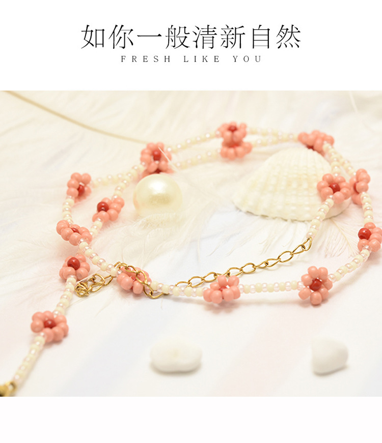Women's Elegant Same Style Small Flower Handmade Bracelet Gigi Little Daisy Necklace Ins Hot Choker Trendy Jewelry 18K Gold Women's Elegant Same Style Small Flower Handmade Bracelet Gigi Little Daisy Necklace Ins Hot Choker Trendy Jewelry 18K Gold