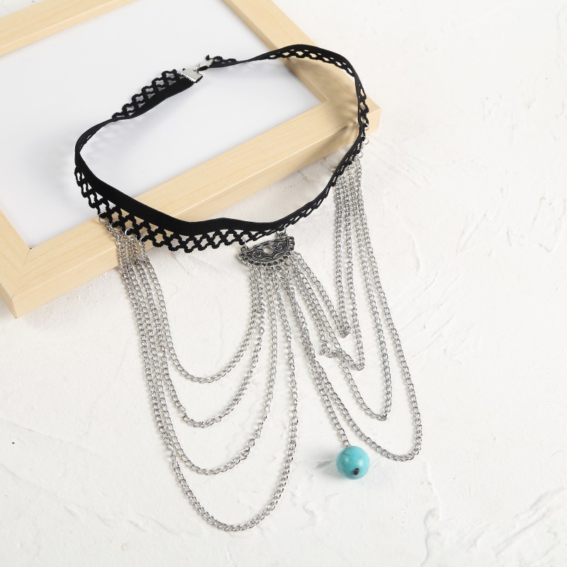 Bohemian Long Chain Multi-Layer Elastic Leg Bracelet European and American Trendy Unique Exaggerated Body Chains Jewelry