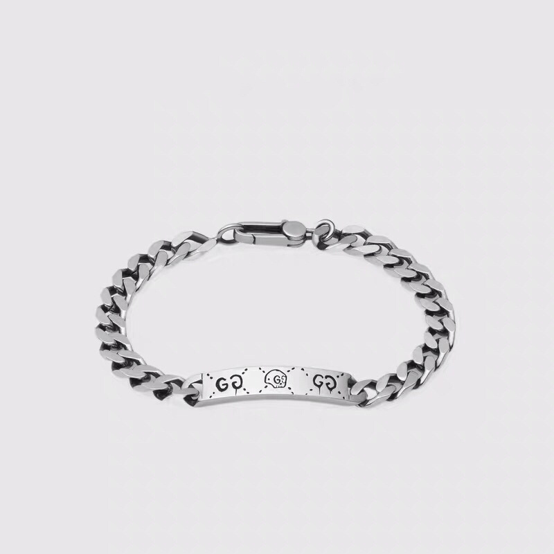 Ancient Mingchi Ghost Skull Elf Couple Closed Mouth Mutual Buckle Bracelet True Love Fearless Valentine's Day Gift Ancient Mingchi Ghost Skull Elf Couple Closed Mouth Mutual Buckle Bracelet True Love Fearless Valentine's Day Gift