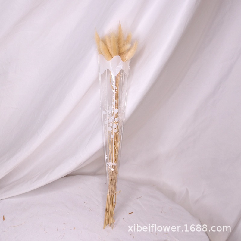 Yunnan Dried Flower Wheat Rabbit Tail Grass Happy Flower Gem Grass Small Bitter Hemp Bouquet Cross-Border Wholesale Yunnan Dried Flower Wheat Rabbit Tail Grass Happy Flower Gem Grass Small Bitter Hemp Bouquet Cross-Border Wholesale