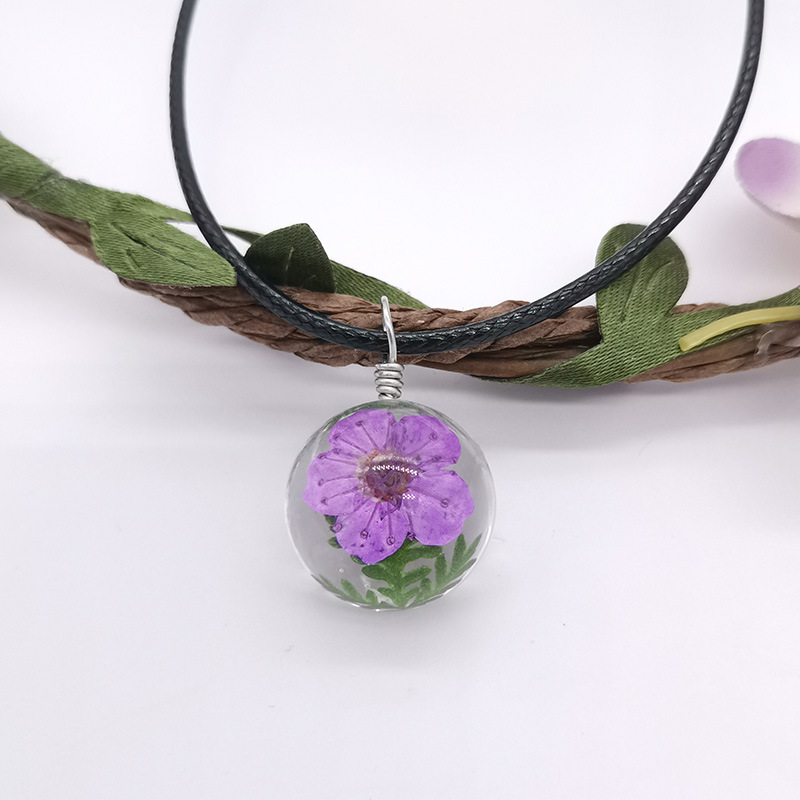 The Ladies flower plant mori girls time gem handmade specialty travel gift necklace XL- The Ladies flower plant mori girls time gem handmade specialty travel gift necklace XL-