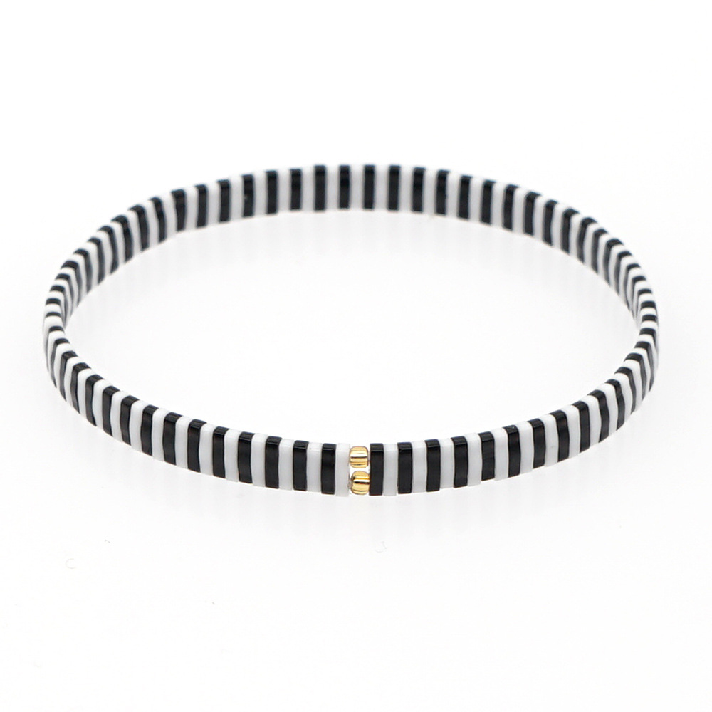 2021 Simple Fashion Tila Beads Woven Beads Bracelet Women's Multi-Layer Twin Bohemian Ethnic Style Hand Jewelry