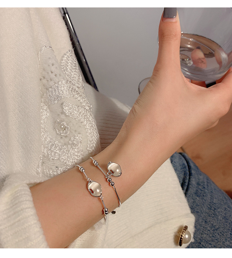 Ethnic Style Beanie Beads Ruyi Safety Lock Bracelet Women's Exquisite Longevity Lock Bracelet Light Luxury and Simplicity Internet Celebrity Lucky Beads Ethnic Style Beanie Beads Ruyi Safety Lock Bracelet Women's Exquisite Longevity Lock Bracelet Light Luxury and Simplicity Internet Celebrity Lucky Beads