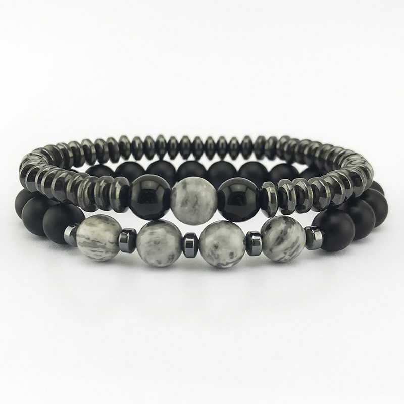 European and American Magnet Bracelet Frosted Black Agate Tiger Eye Magnet Bracelet Cross-Border Hot Accessories Retail Gift Wholesale European and American Magnet Bracelet Frosted Black Agate Tiger Eye Magnet Bracelet Cross-Border Hot Accessories Retail Gift Wholesale