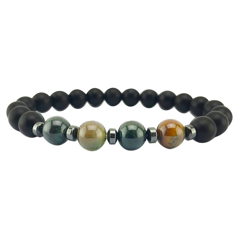 European and American Magnet Bracelet Frosted Black Agate Tiger Eye Magnet Bracelet Cross-Border Hot Accessories Retail Gift Wholesale European and American Magnet Bracelet Frosted Black Agate Tiger Eye Magnet Bracelet Cross-Border Hot Accessories Retail Gift Wholesale