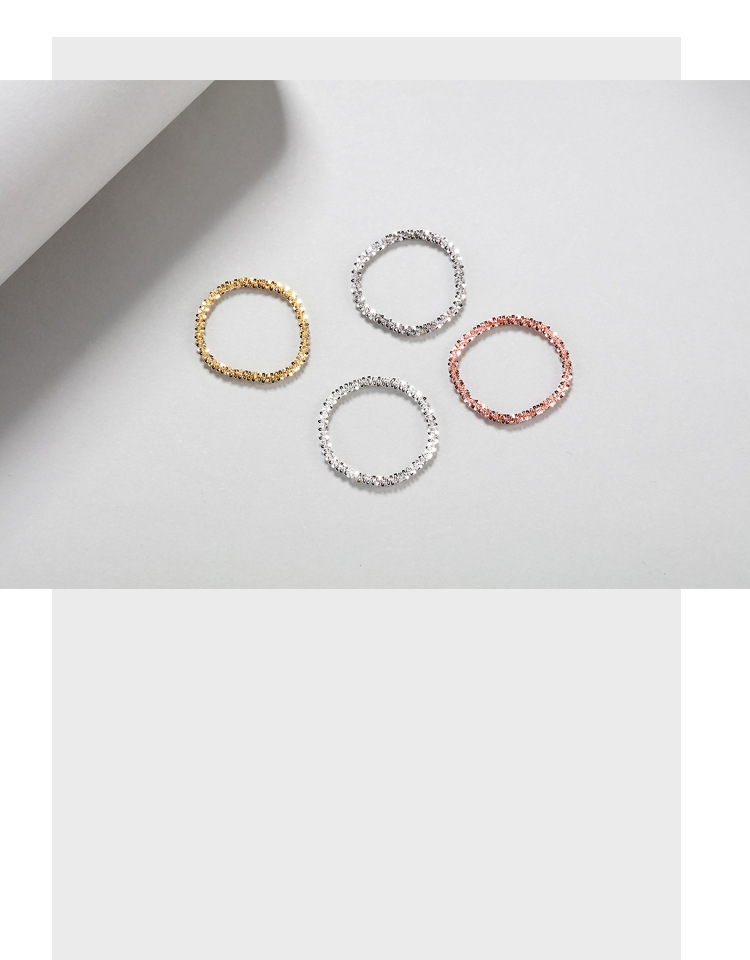 SLO S925 Sterling Silver Multi-Color Sparkling Sweater Chain Pure Necklace Starry Necklace Ring Bracelet Three-Piece Set SLO S925 Sterling Silver Multi-Color Sparkling Sweater Chain Pure Necklace Starry Necklace Ring Bracelet Three-Piece Set