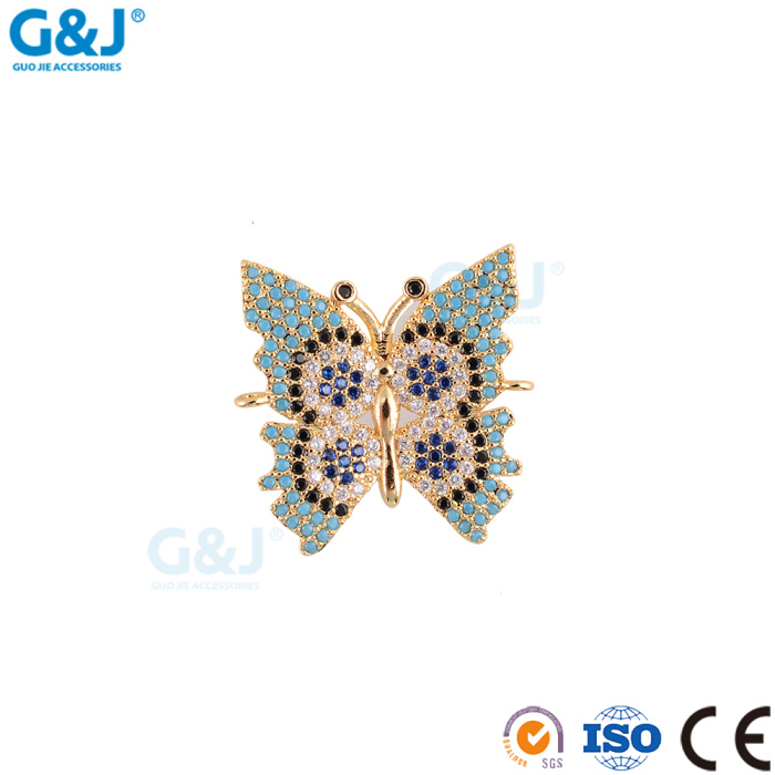 The new copper accessories are micro-inlaid with color zirconium necklace bracelet jewelry hang pieces fine jewelry The new copper accessories are micro-inlaid with color zirconium necklace bracelet jewelry hang pieces fine jewelry