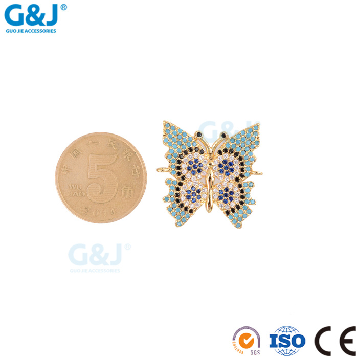 The new copper accessories are micro-inlaid with color zirconium necklace bracelet jewelry hang pieces fine jewelry The new copper accessories are micro-inlaid with color zirconium necklace bracelet jewelry hang pieces fine jewelry