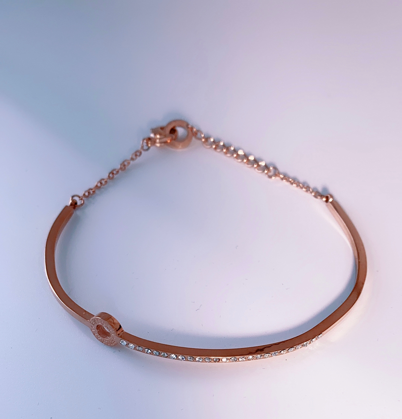 Exquisite and Elegant Titanium Steel Bracelet Rose Gold Mesh Red Same Style Bracelet for Women Korean Style Fashion Trend Maintains Color Factory Direct Sales Exquisite and Elegant Titanium Steel Bracelet Rose Gold Mesh Red Same Style Bracelet for Women Korean Style Fashion Trend Maintains Color Factory Direct Sales