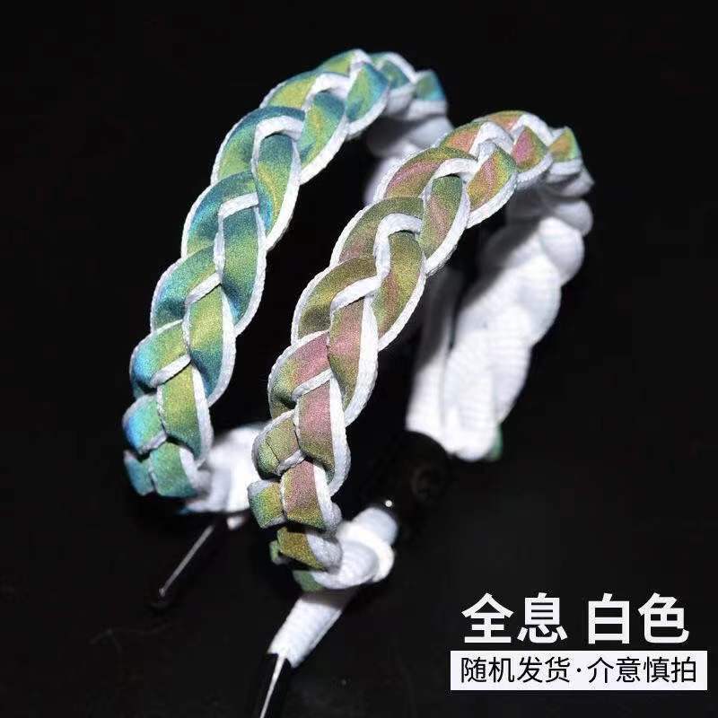 Lionking Holographic Reflective Lion Bracelet Couple&#039;s Color Changing Bracelet Male and Female Students Carrying Strap Drainage Gift