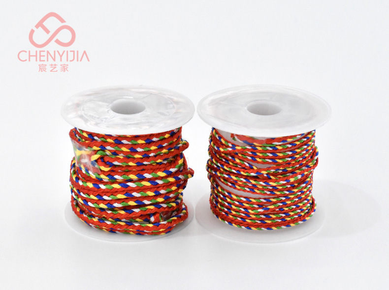 Ethnic Style Hand Accessories Simple and Fresh Hand Weaving Bracelet Couple Color Carrying Strap Multi-Strand Braided Rope
