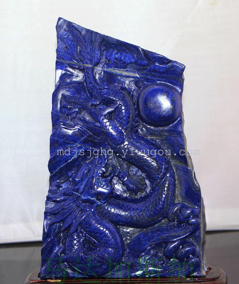 Lapis-lazuli decorations