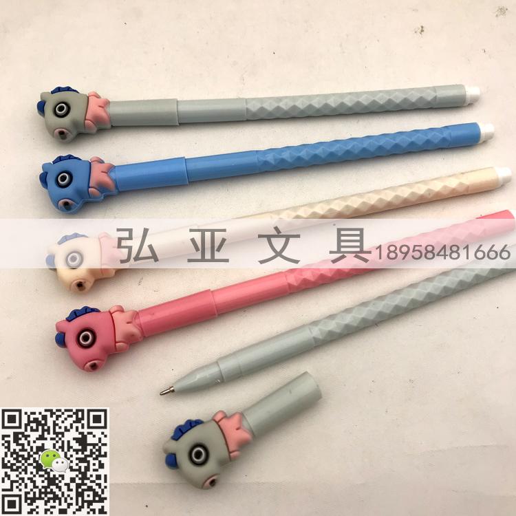 Cup - sized ball pen unicorn cartoon shape ball pen creative stationery gifts giant good writing in oil pen