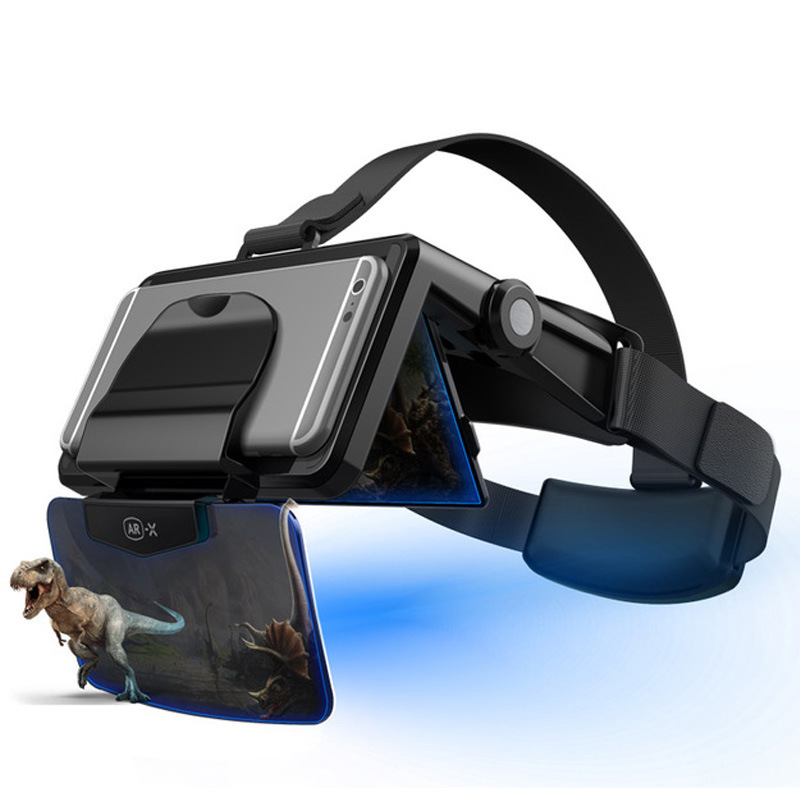 AR Glasses Head-Mounted Mobile Phone Theater VR Virtual Game Helmet Giant Screen Display New