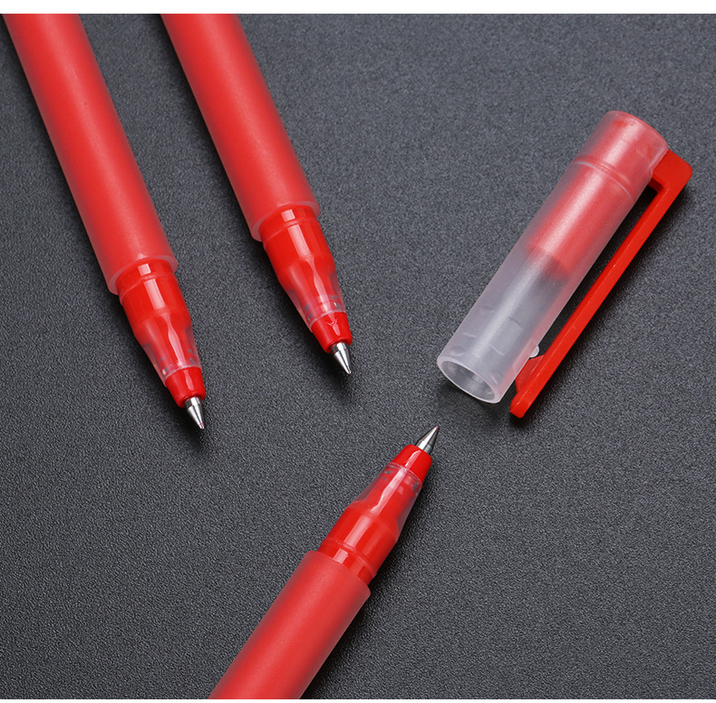 0.5mm black red giant can write neutral pen office stationery school supplies water-based signature pen carbon pen