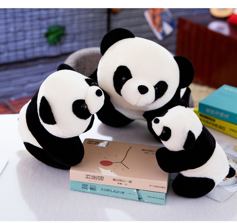 Simulation Giant Panda Doll Stuffed Doll Factory Wholesale Cute Animal Doll Custom Logo Simulation Giant Panda Doll Stuffed Doll Factory Wholesale Cute Animal Doll Custom Logo
