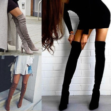 2020 Giant Ti Whole Independent Station Wish Foreign Trade Large Size High Heel Denim Tube Women's Boots 2020 Giant Ti Whole Independent Station Wish Foreign Trade Large Size High Heel Denim Tube Women's Boots