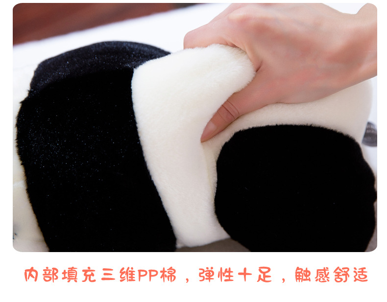 Simulation Giant Panda Doll Stuffed Doll Factory Wholesale Cute Animal Doll Custom Logo Simulation Giant Panda Doll Stuffed Doll Factory Wholesale Cute Animal Doll Custom Logo
