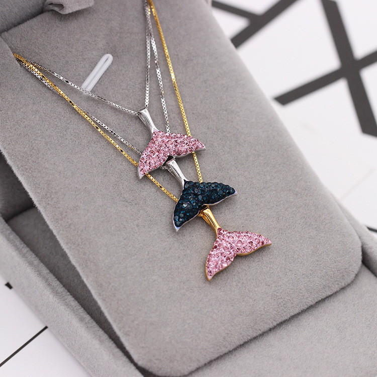 S925 pure silver plated platinum use garnet goldfish necklace simple and stylish valentine 's day gift popular in Chesapeake and Japan S925 pure silver plated platinum use garnet goldfish necklace simple and stylish valentine 's day gift popular in Chesapeake and Japan