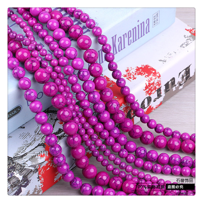 Diy jewelry purple turquoise round bead bracelet beads beads beads of beads beads accessories accessories Diy jewelry purple turquoise round bead bracelet beads beads beads of beads beads accessories accessories