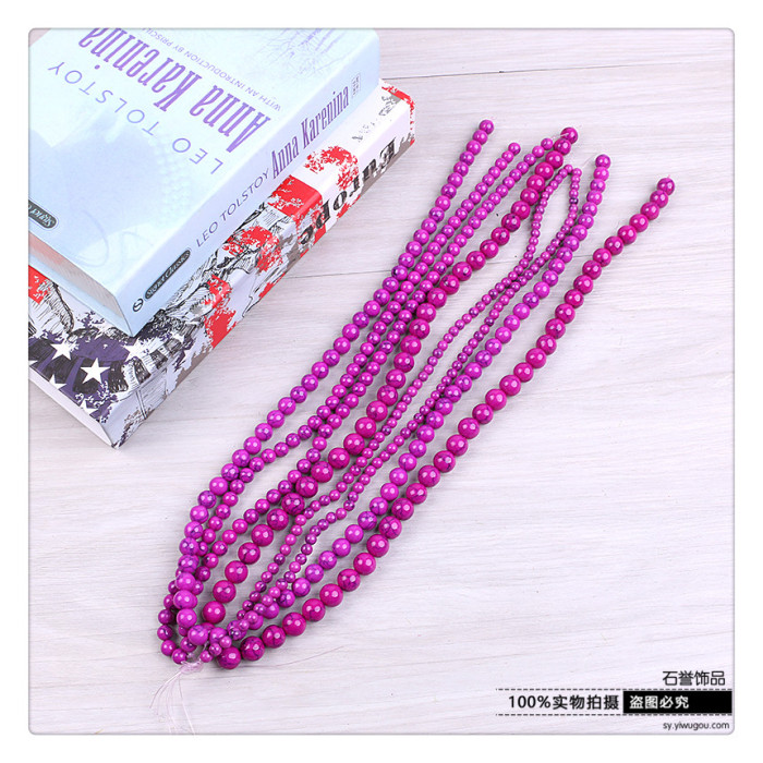 Diy jewelry purple turquoise round bead bracelet beads beads beads of beads beads accessories accessories Diy jewelry purple turquoise round bead bracelet beads beads beads of beads beads accessories accessories