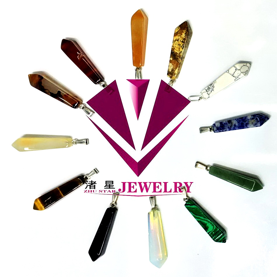 natural stone picture stone black onyx turquoise protein Dan Lvdong edge pink crystal stone amethyst pendant necklace natural stone picture stone black onyx turquoise protein Dan Lvdong edge pink crystal stone amethyst pendant necklace