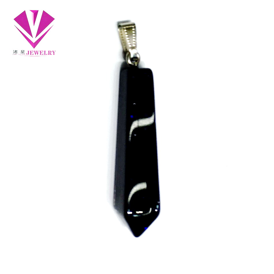 natural stone picture stone black onyx turquoise protein Dan Lvdong edge pink crystal stone amethyst pendant necklace natural stone picture stone black onyx turquoise protein Dan Lvdong edge pink crystal stone amethyst pendant necklace
